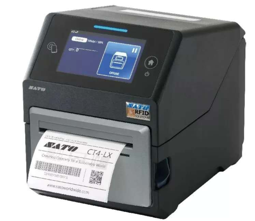 SATO新一代CT4-LX桌面型智能条码打印机 全国一级代理 SATO新一代CT4-LX桌面型智能条码打印机 全国一级代理