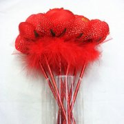精品手工球形签到笔 婚庆用品 婚庆签到中性笔
